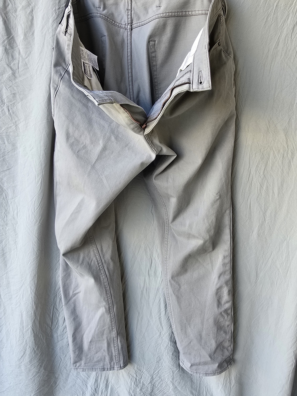 Levi's Light Gray Slim Straight Chinos